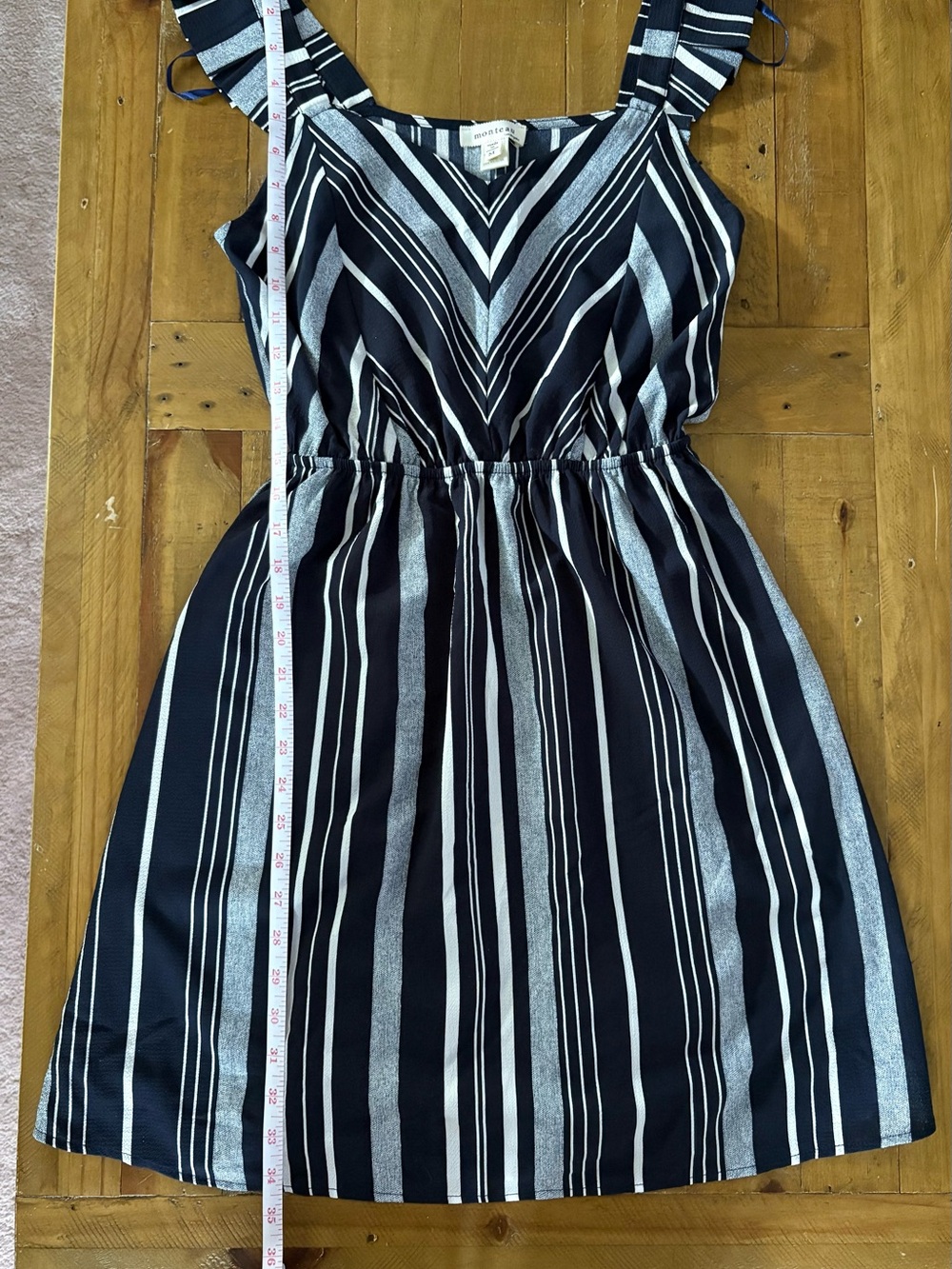 Striped Navy Dress